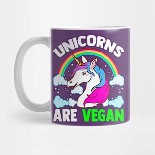 Unicorns Are Vegan Mug